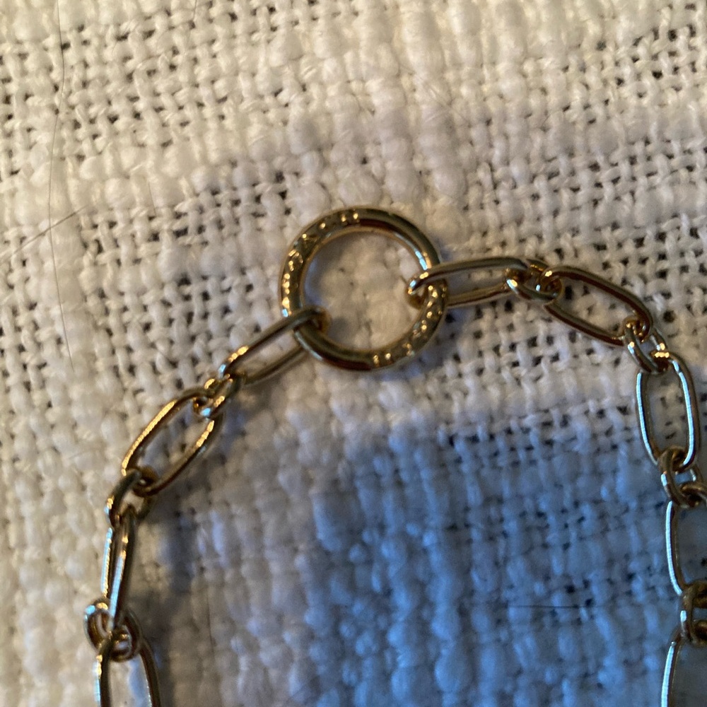 Coach Gold Chain-Link Bracelet - Picture 2 of 4